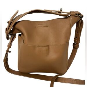 All Saints Mini Echo Calfskin North/South Tote